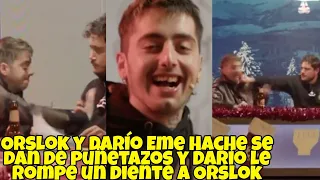 Darío Eme Hache le parte un diente a Orslok en Yo, Interneto luego de darse de puñetazos