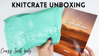 Knit Crate Unboxing / Crazy Sock Lady