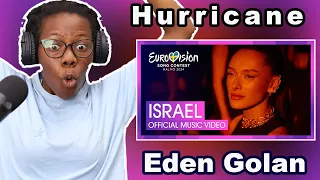 Eden Golan - Hurricane | Israel 🇮🇱 | Official Music Video | Eurovision 2024 REACTION