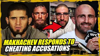 Makhachev responds to cheating accusations || Helwani most controversial statements