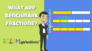 What are Benchmark Fractions? | Comparing & Ordering #steamspriations #steamspiration