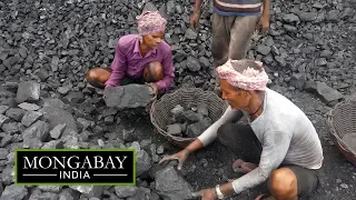 Fire and poison belching coalfields of Jharia