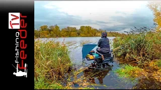 ☑️Vlog #24 Рыбалка на фидер. Ловля плотвы на осенней реке. Рыбалка 2018. Feederfishing tv