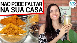 5 TEMPEROS SAUDÁVEIS QUE NUNCA PODEM FALTAR NA SUA CASA (ANTI INFLAMATÓRIOS E ANTIOXIDANTES)