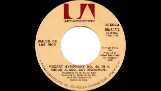 1971 Waldo de los Rios - Mozart Symphony No. 40 in G Minor K. 550, 1st Movement (stereo 45 version)
