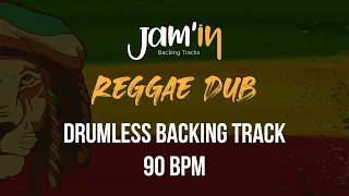 Reggae Dub Drumless Backing Track 90 BPM