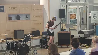 Playing Son of Robot by Dance Gavin Dance at my high school talent show