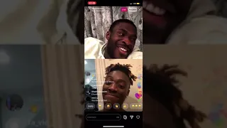 Tammy Abraham and fikayo tomori ig live