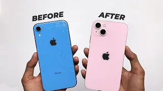 Ubah iPhone XR Jadi iPhone 13 | Ganti Housing