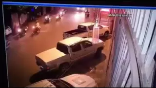 CCTV Footage of GRENADE ATTACK EXPLOSION in Phnom Penh, Cambodia on September 6 2016