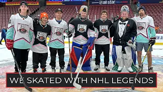 We Skated With NHL Legends!