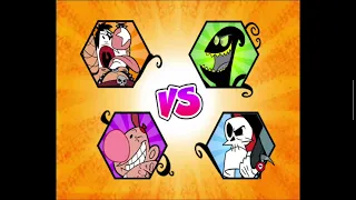 The Grim adventure of billy and Mandy  ( Nergal Vs. Billy Vs. Grim Vs. Mougar )