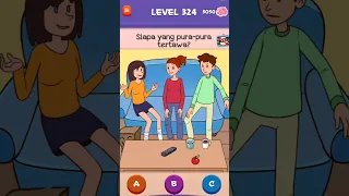 Siapa yang tertawa - Braindom 3 level 324 - #shorts