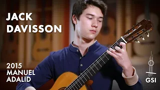 Johann Sebastian Bach's "BWV 995: I. Prelude & Très Vite" by Jack Davisson on a 2015 Manuel Adalid