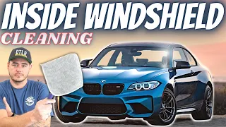 EASY WAY TO CLEAN THE INSIDE OF YOUR WINDSHIELD | Streak Free Windows