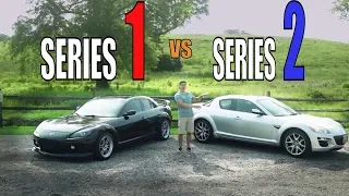 Mazda RX8 Series 1 vs Series 2 Comparison