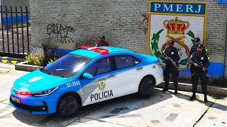 POLICIAMENTO OSTENSIVO 19º BATALHÃO DA PMERJ | GTA 5 VIDA POLICIAL