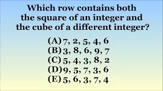 Can you find the mistake in this SAT question?