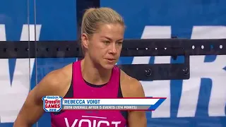 The 2018 CrossFit Games Individual Clean & Jerk Speed Ladder WOMEN HEATS