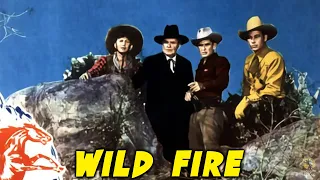 Wild Fire (1945) Full Movie | Robert Emmett Tansey | Bob Steele, Sterling Holloway, John Miljan