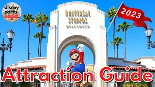 Universal Studios Hollywood ATTRACTION GUIDE - 2023 - All Rides + Shows  - Los Angeles, California