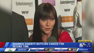 Shannen Doherty says she is battling stage 4 breast cancer