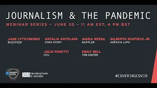 Webinar 43: Journalism and the Pandemic: The Disinfodemic