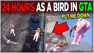 I Spent 24 Hours Trolling The Server as a Falcon NPC in GTA 5 | DonDada RP