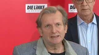 Linke stellt Präsidentschaftskandidat Gerhard Trabert vor | AFP