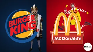 McDonalds vs Burger King | The Ultimate Fast Food Showdown | Enigma Comparison