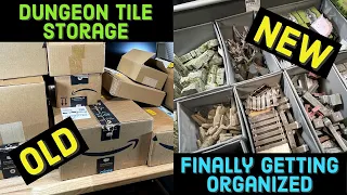 Dungeon Tile Storage for Cheap!!! Tabletop Gaming Terrain Hack