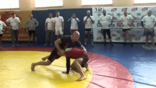 Семинар Федора Емельяненко. Проход в ноги и защита от него (takedown defence by Fedor)