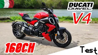 "Test" Si sportif qu'il est difficile de croire que c'est un cruiser 😈 "Ducati DIAVEL V4 de 2023"