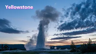 road tripping in Yellowstone: Old Faithful, Mammoth Hot Springs, & Grand Prismatic - 2021/6