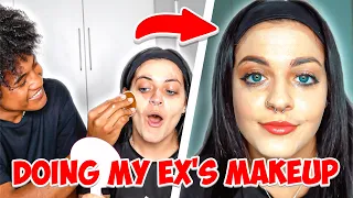 Doing my EX GIRLFRIEND’S make-up || Ft Valerie LePelch