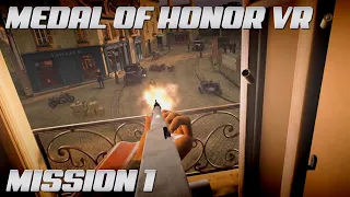 Medal of Honor VR (Above and Beyond) - Mission 1 Gameplay Walkthrough