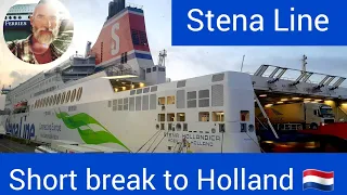 Harwich to Holland on foot with Stena Line 🇬🇧 🇳🇱