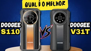 DOOGEE S110 vs DOOGEE V31GT | Comparativo Completo & Preço