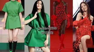 MODELS VS JISOO OUTFITS|#blackpink#jisoo#models#outfit|