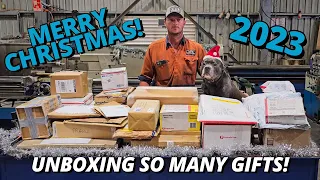 Opening & Unboxing Fan Mail! | Merry Christmas 2023 🎄