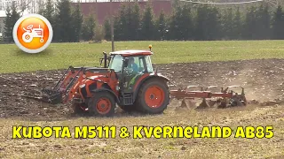 Ploughing 2021 | Kubota M5111 & Kverneland AB85 4 furrow conventional plough