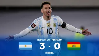 Eliminatorias Sudamericanas | Argentina 3-0 Bolivia | Fecha 10