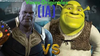 Thanos vs Shrek. Épicas Batallas de Rap del Frikismo - (IA)