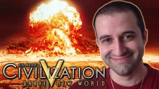 Civilization 5: Nuclear Strike Leads to Surrender and Disconnect