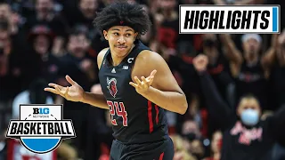 Illinois at Rutgers | Highlights | Big Ten Men's Basketball | Feb, 16. 2022