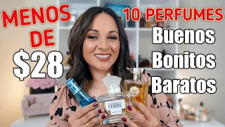 🔴10 perfumes Buenos Bonitos y Baratos!