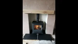 Clock Blithfield 5kW Stove Installation Timelapse