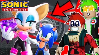 Going On A HEIST With ROUGE THE BAT!! 💎 (Sonic Speed Simulator)