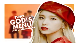 How Would TWICE Sing GOD'S MENU by STRAY KIDS | Line Distribution