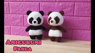 Amigurumi Panda | part 1| panda rajut [original pattern by Ami Saigon]